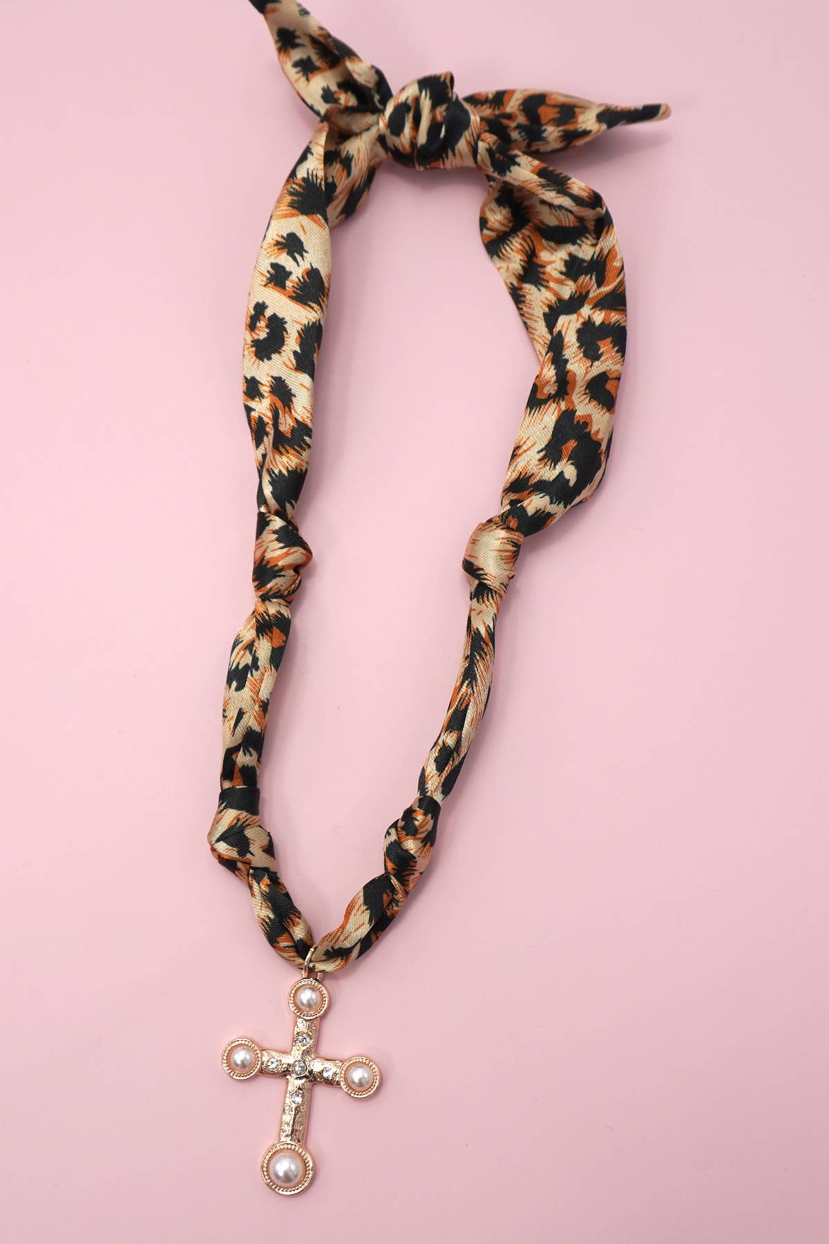 HANDMADE SCARF CHARM NECKLACE | 80N91790: G