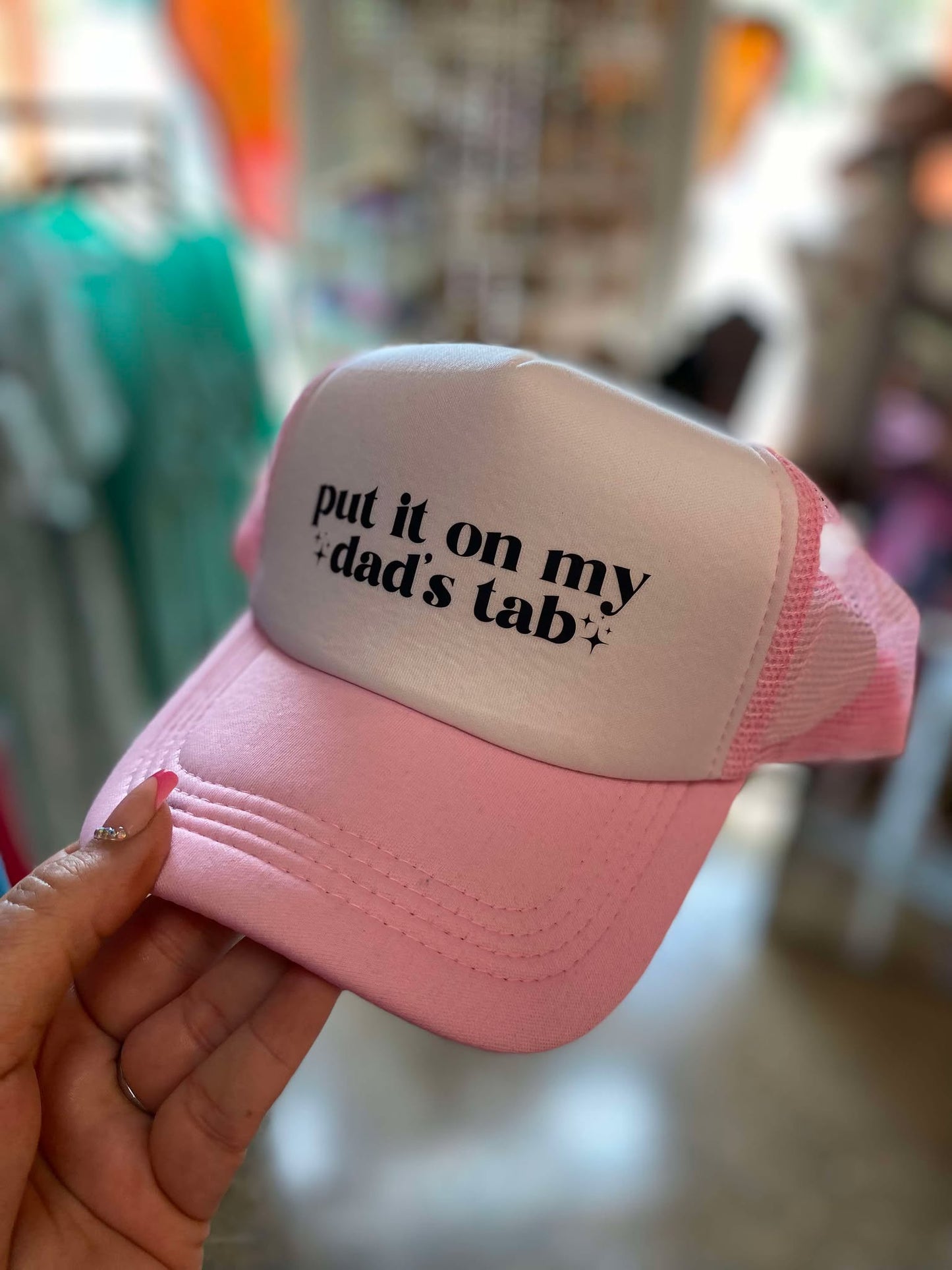 Put it on my Dad's Tab Trucker Hat
