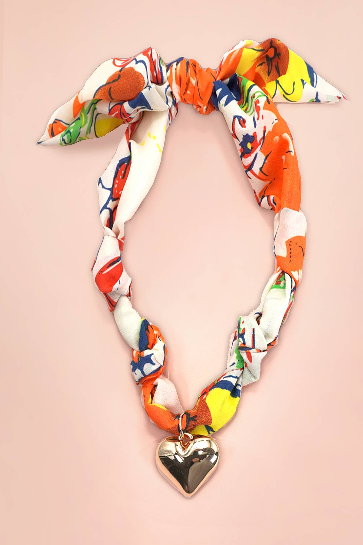 HANDMADE SCARF CHARM NECKLACE | 80N91790: G