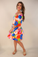 Feel The Heat Dress: Multi
