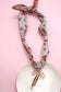 HANDMADE SCARF CHARM NECKLACE | 80N91790: G