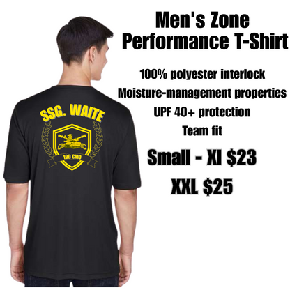 Performance Tshirt TAN or BLACK