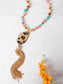 Leopard Beaded Necklace