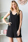 SLEEVELESS SOLID URBAN RIBBED ROMPER: COCO / (1X-2X-3X)