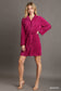 Pink Accordion Umgee Dress