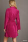 Pink Accordion Umgee Dress