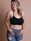 Tattoo Mesh Racerback Bralette