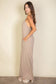 Spaghetti strap solid wide jumpsuit: Black