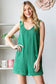SLEEVELESS SOLID URBAN RIBBED ROMPER: COCO / (1X-2X-3X)
