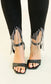 THE GENOVA BLACK SKINNY JEANS WITH RHINESTONE FRINGE DETAIL
