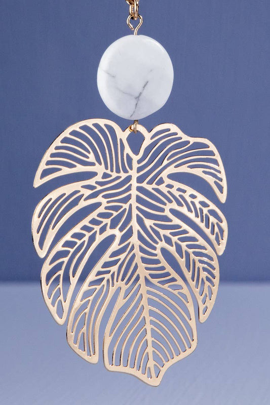 Palm Pendant Necklace
