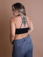 Tattoo Mesh Racerback Bralette