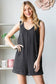 SLEEVELESS SOLID URBAN RIBBED ROMPER: COCO / (1X-2X-3X)